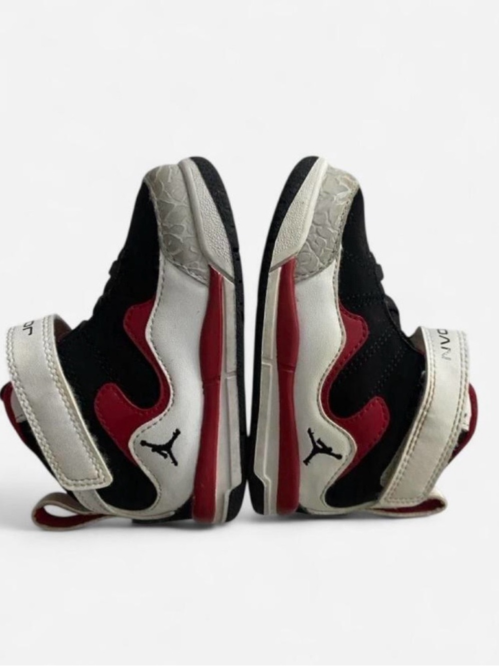 Jordan Flight Toddler Boys Leather Mid-top w Velcro